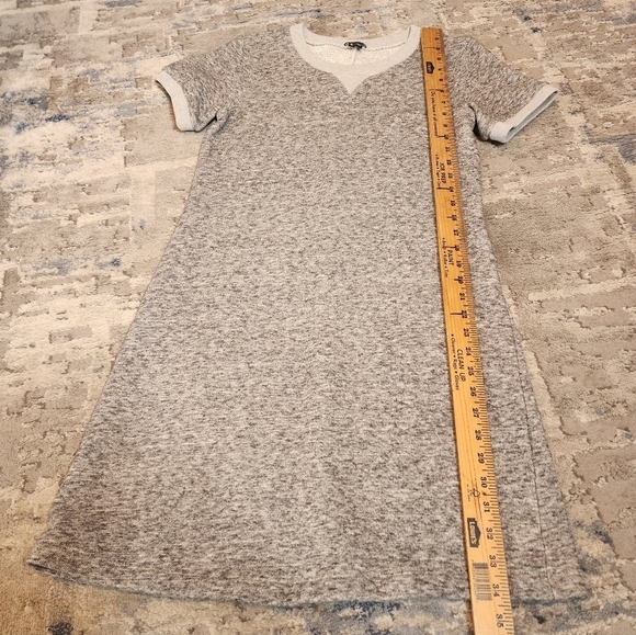 Theory wool-blend gray sweater dress - Picture 15 of 16